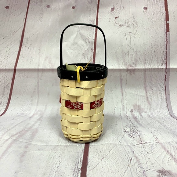 NWT Longaberger Mr Flurry Jr Basket - Picture 2 of 7